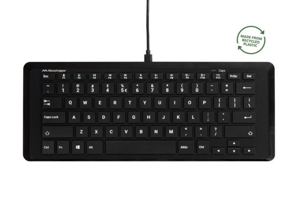 Mousetrapper Type mini toetsenbord US zwart