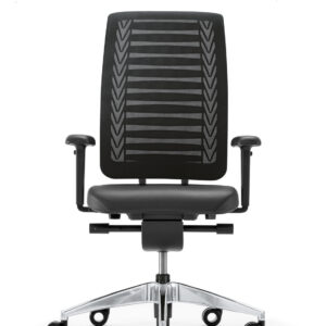 Reflex 2 netrug bureaustoel + lumbaalsteun + 4D armleggers