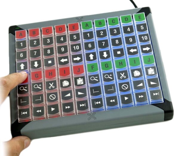 X-Keys programmable keyboard 80 keys - KVM - Afbeelding 4