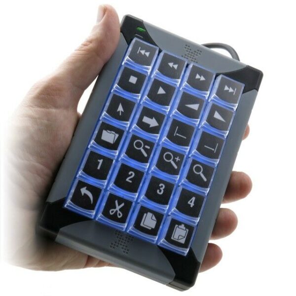 X-Keys programmable keypad 24 keys "workflow" - Afbeelding 3