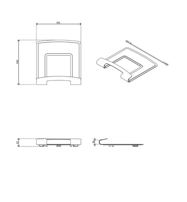 Viewlite notebookhouder - optie 040 - Afbeelding 7