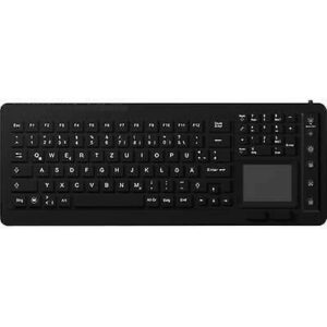 Waterproof backlit keyboard IP68/US/USB/BL/Touchpad