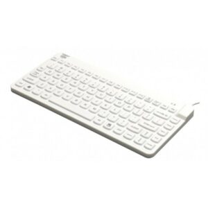 ErgoCool IP68 compact toetsenbord - wit