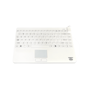 ErgoCool IP68 laptop toetsenbord + touchpad - wit