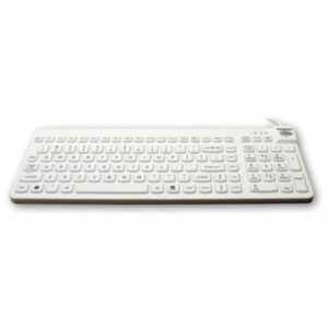ErgoCool IP68 Full size toetsenbord wit
