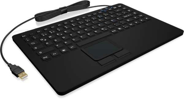 Waterproof keyboard IP68/US/USB/BL/Touchpad