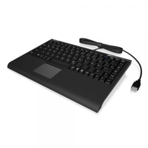 MiniType II keyboard incl. touchpad wired - zwart