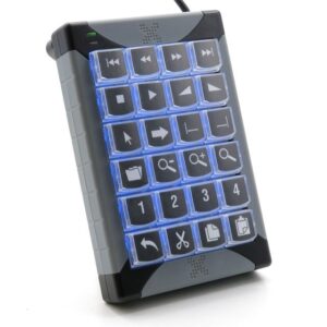 X-Keys programmable keypad 24 keys "workflow"