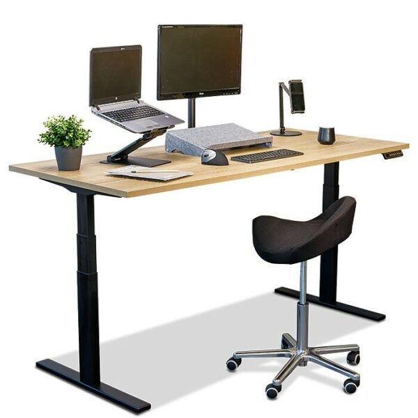 ErgoLine Backsupport zadelkruk met wielen - Afbeelding 2
