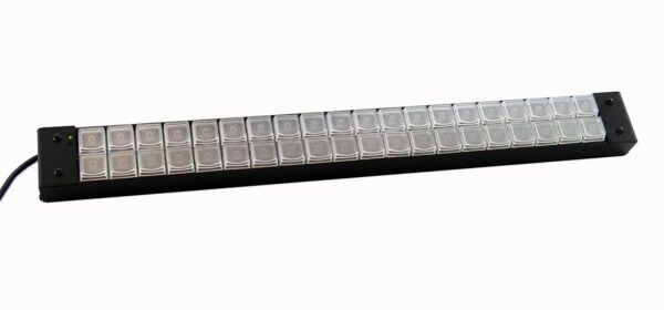 X-keys 40 Key programmable strip - mounted keys - Afbeelding 4