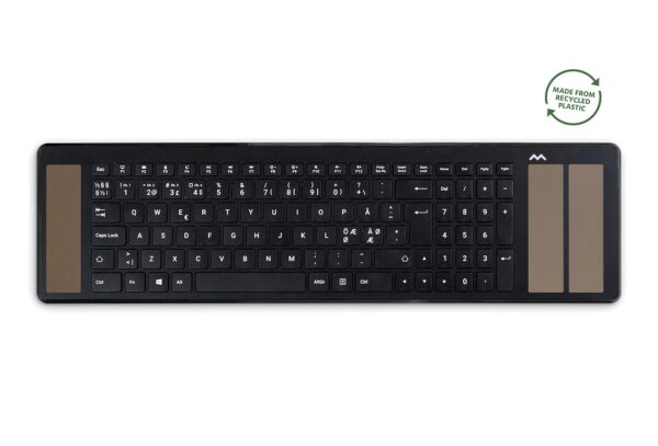 Mousetrapper Type toetsenbord zwart