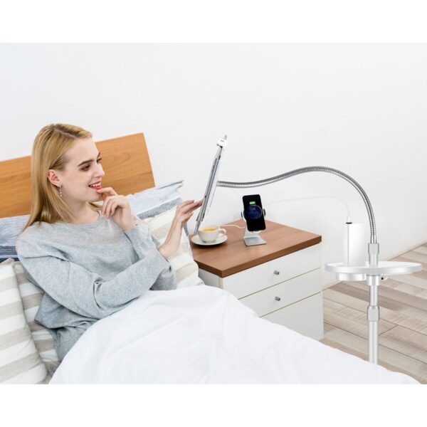 ErgoLine tablet-telefoon vloerstandaard Zwanenhals - Afbeelding 4