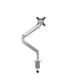 ErgoLine enkele monitorarm gasveer 19-27" - zilver