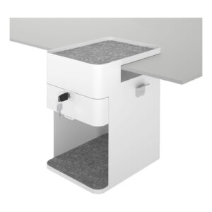Dataflex Bento desktop locker - wit