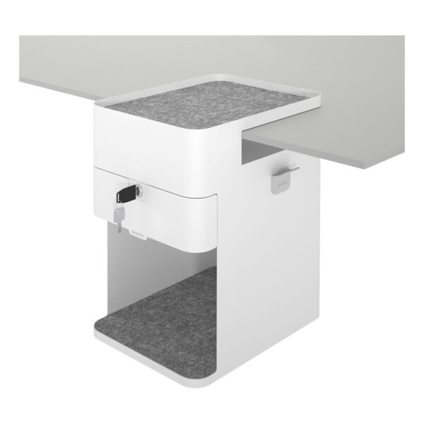 Dataflex Bento desktop locker - wit