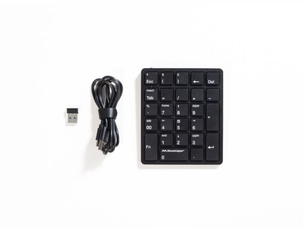 Mousetrapper numpad zwart - Afbeelding 4