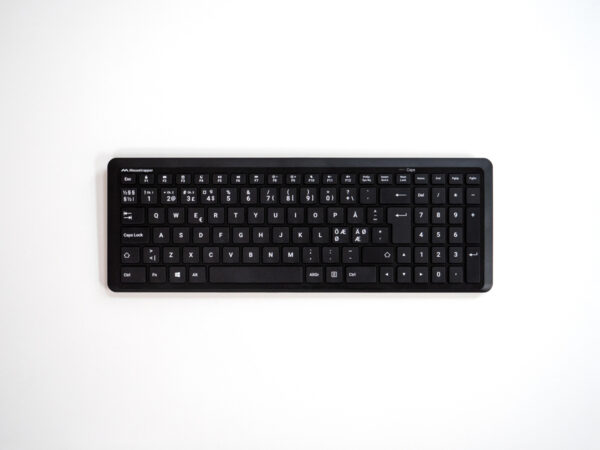Mousetrapper Type midi toetsenbord US zwart - Afbeelding 5