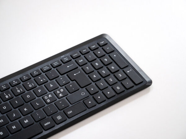 Mousetrapper Type midi toetsenbord US zwart - Afbeelding 3