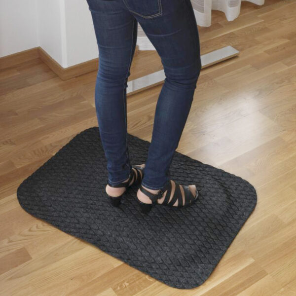 Yoga Fashion mat 58 x 81 cm grey - Afbeelding 5